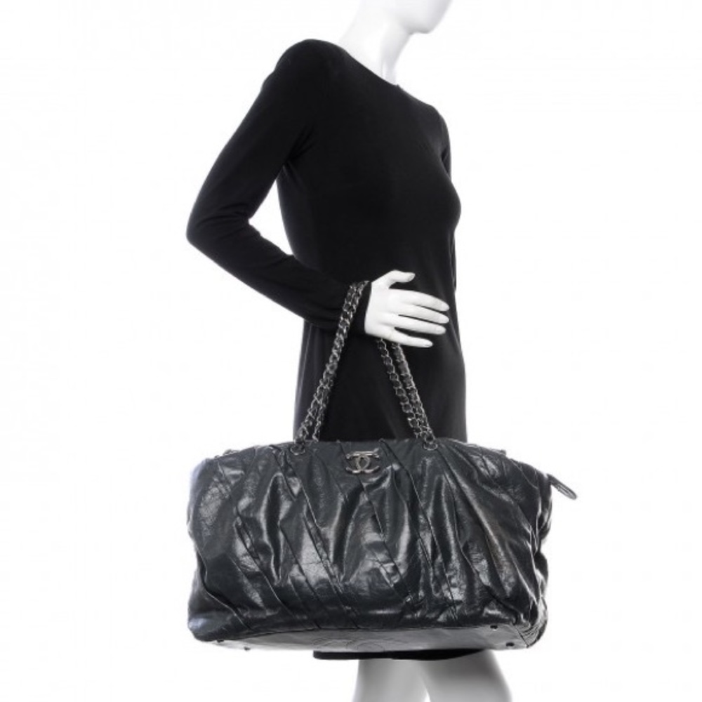 Chanel twisted tote grey - impeccable condition